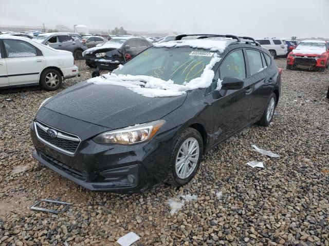 4S3GTAD69J3703994 - 2018 SUBARU IMPREZA PR BLACK photo 2