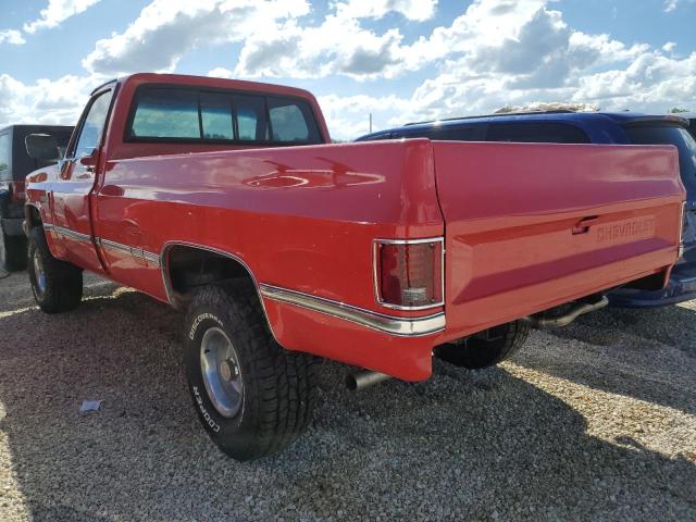 1GCEV14Z7HF391887 - 1987 CHEVROLET V10 RED photo 3