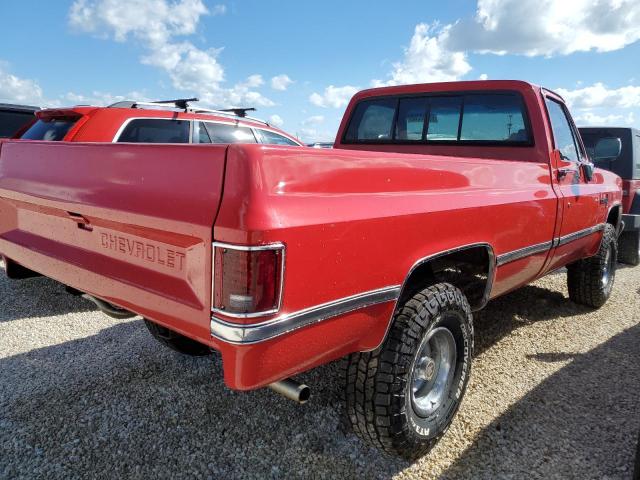 1GCEV14Z7HF391887 - 1987 CHEVROLET V10 RED photo 4