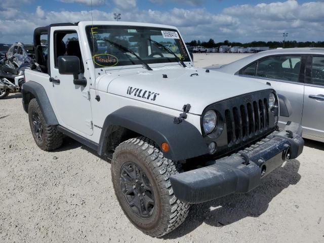 1C4AJWAG1GL301224 - 2016 JEEP WRANGLER S WHITE photo 1
