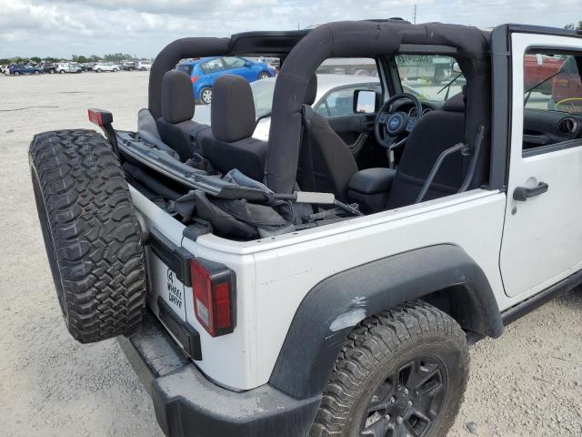 1C4AJWAG1GL301224 - 2016 JEEP WRANGLER S WHITE photo 10