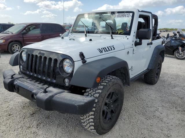 1C4AJWAG1GL301224 - 2016 JEEP WRANGLER S WHITE photo 2
