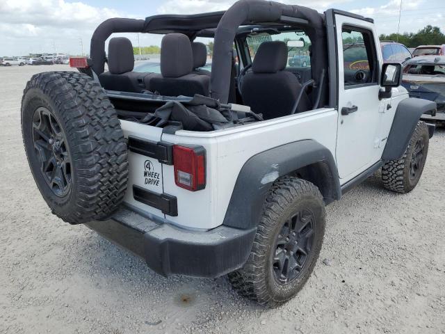 1C4AJWAG1GL301224 - 2016 JEEP WRANGLER S WHITE photo 4