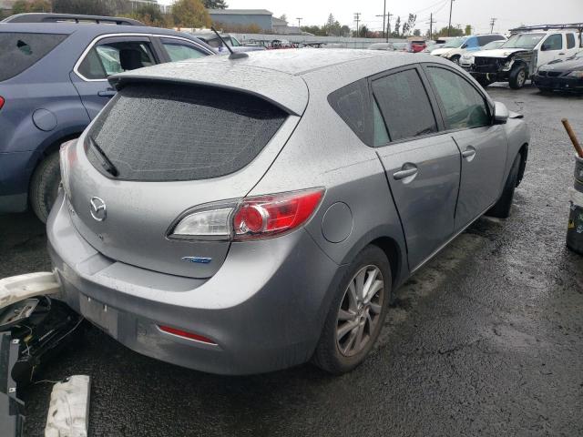 JM1BL1M89C1697916 - 2012 MAZDA 3 I GRAY photo 4