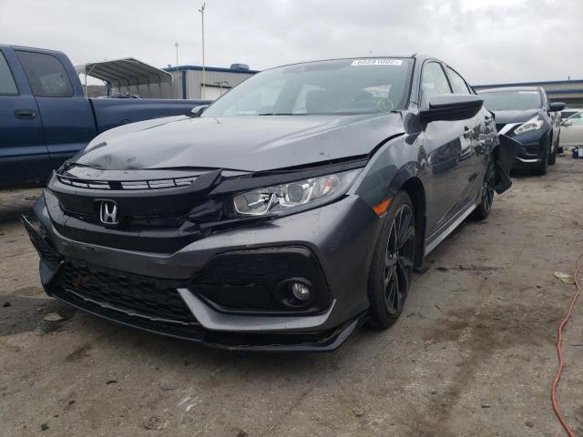 SHHFK7G47KU208031 - 2019 HONDA CIVIC SPOR GRAY photo 2