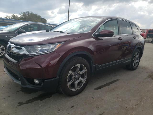 5J6RW1H83KL004741 - 2019 HONDA CR-V EXL BURGUNDY photo 1