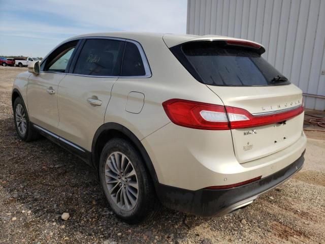 2LMTJ6KR9GBL32407 - 2016 LINCOLN MKX SELECT CREAM photo 3