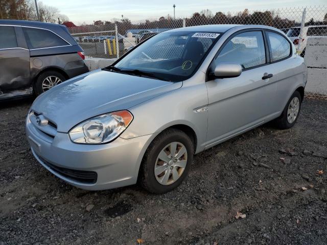 KMHCM3AC3AU180883 - 2010 HYUNDAI ACCENT SILVER photo 2