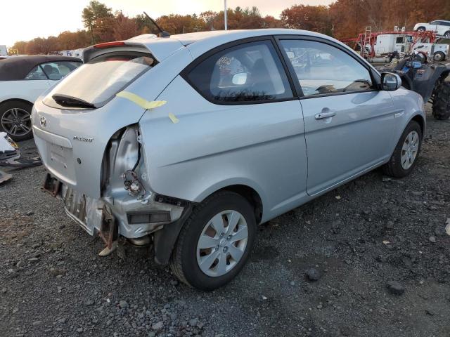 KMHCM3AC3AU180883 - 2010 HYUNDAI ACCENT SILVER photo 4