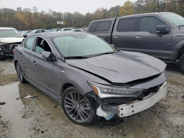 19UDE2F89KA007314 - 2019 ACURA ILX PREMIU GRAY photo 1