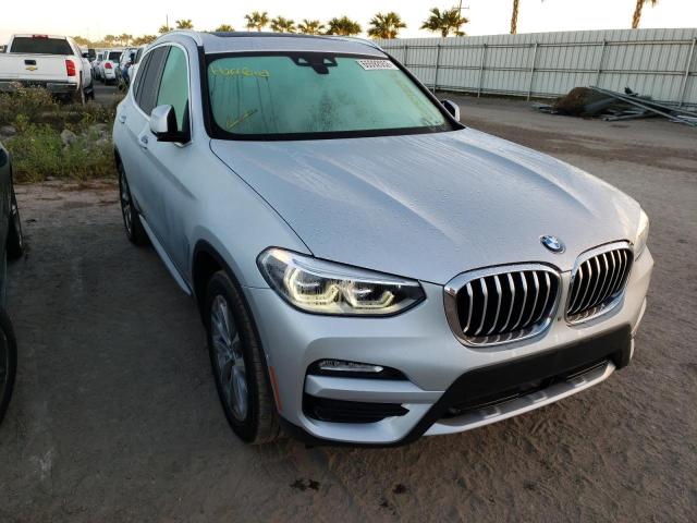 5UXTR7C57KLF28351 - 2019 BMW X3 SDRIVE3 SILVER photo 1