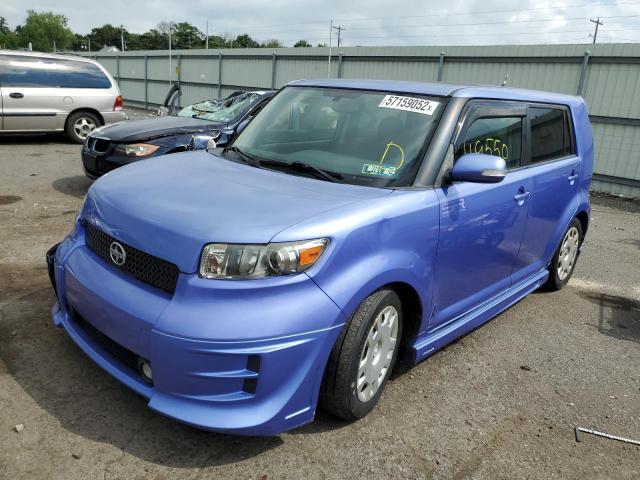 JTLZE4FE1A1111983 - 2010 TOYOTA SCION PURPLE photo 2