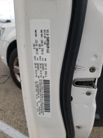 3D4GG67V69T249243 - 2009 DODGE JOURNEY R/ WHITE photo 10