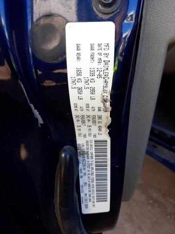 1J8HG48KX6C220144 - 2006 JEEP COMMANDER 蓝色 照片 10