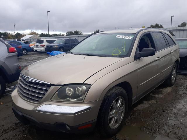 2C8GF68474R386935 - 2004 CHRYSLER PACIFICA GOLD photo 2