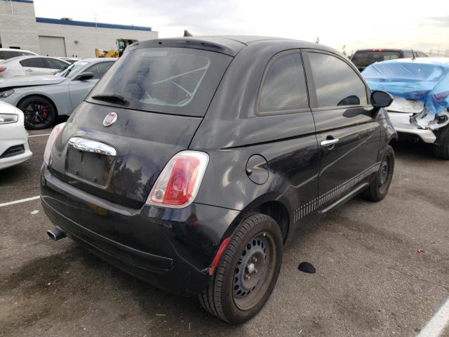 3C3CFFAR4DT604840 - 2013 FIAT 500 POP BLACK photo 4