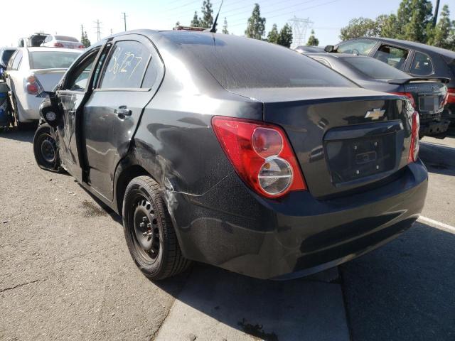 1G1JA5SH8E4154997 - 2014 CHEVROLET SONIC LS CHARCOAL photo 3