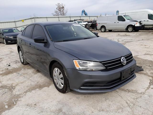 3VW2K7AJ5FM221180 - 2015 VOLKSWAGEN JETTA BASE CHARCOAL photo 1