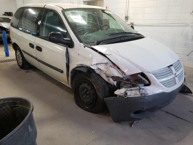 1D4GP21E36B514070 - 2006 DODGE CARAVAN C/ WHITE photo 1