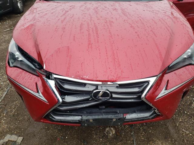 JTJBARBZXG2061020 - 2016 LEXUS NX 200T BA RED photo 7