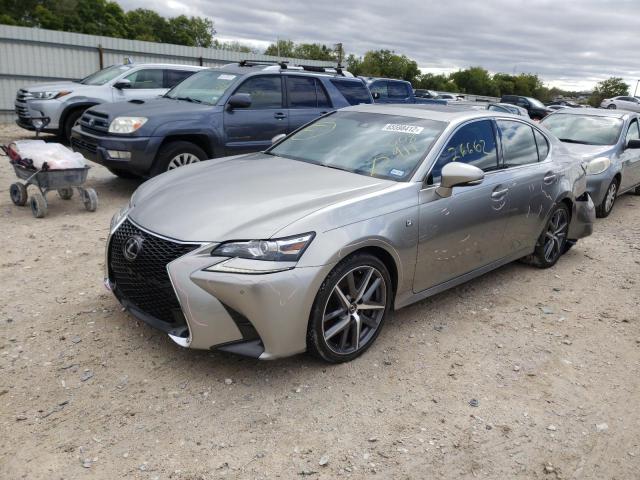 JTHBZ1BL2HA008911 - 2017 LEXUS GS 350 BAS GRAY photo 2