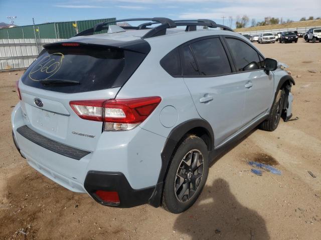 JF2GTADC0J8338602 - 2018 SUBARU CROSSTREK BLUE photo 4