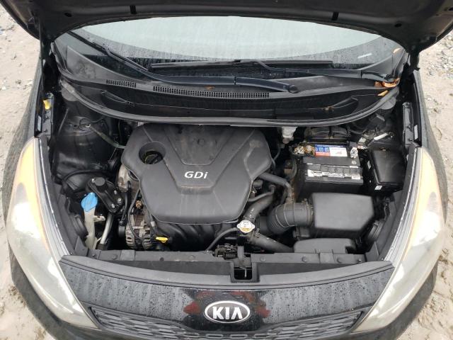 KNADM5A35D6168499 - 2013 KIA RIO LX BLACK photo 7