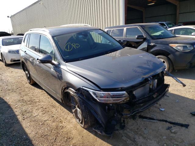 3VV3B7AX1NM161846 - 2022 VOLKSWAGEN TIGUAN SE GRAY photo 1