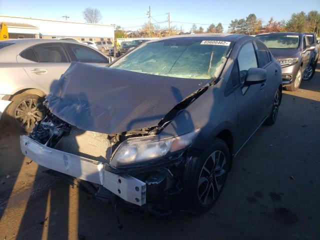 19XFB2F95DE214565 - 2013 HONDA CIVIC EXL 银色 照片 2