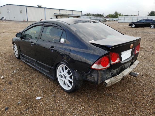 2HGFA16699H336460 - 2009 HONDA CIVIC LX-S Қара фото 3