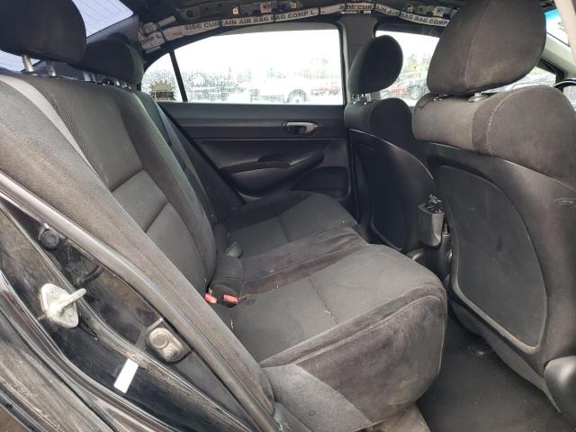 2HGFA16699H336460 - 2009 HONDA CIVIC LX-S Қара фото 6