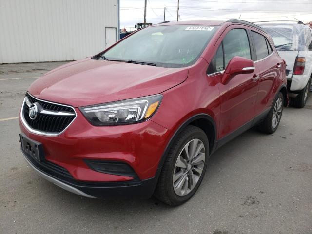 KL4CJESB6KB793943 - 2019 BUICK ENCORE PRE RED photo 2