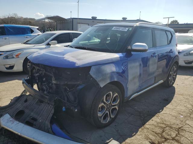 KNDJ23AU5N7169253 - 2022 KIA SOUL LX BLUE photo 2