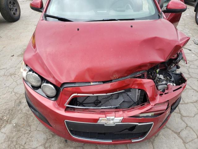 1G1JA5SH7E4159558 - 2014 CHEVROLET SONIC LS BURGUNDY photo 7