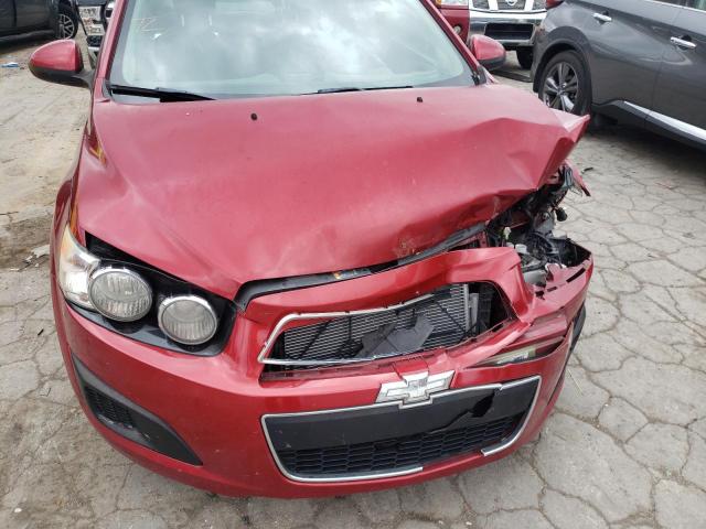 1G1JA5SH7E4159558 - 2014 CHEVROLET SONIC LS BURGUNDY photo 9