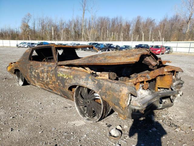 2K57Y2P163989 - 1972 PONTIAC GRAND PRIX დამწვარი ფოტო 1