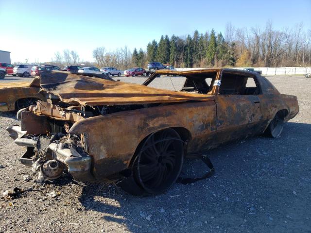 2K57Y2P163989 - 1972 PONTIAC GRAND PRIX დამწვარი ფოტო 2