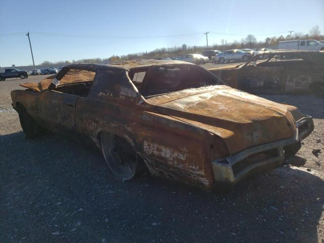 2K57Y2P163989 - 1972 PONTIAC GRAND PRIX დამწვარი ფოტო 3