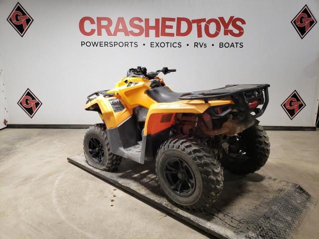 3JBLGAR41JJ002864 - 2018 CAN-AM OUTLANDER ORANGE photo 3