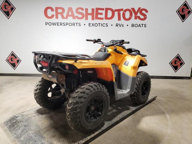 3JBLGAR41JJ002864 - 2018 CAN-AM OUTLANDER ORANGE photo 4