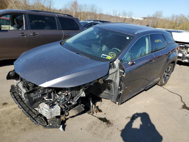 2T2HGMDA6LC055194 - 2020 LEXUS RX 450H GRAY photo 2