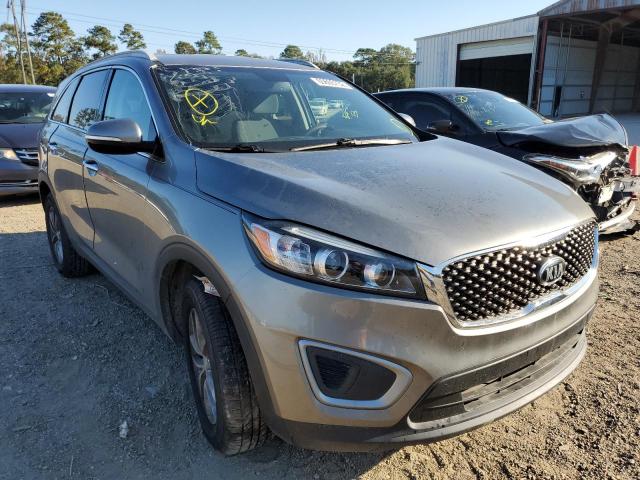 5XYPG4A36HG224115 - 2017 KIA SORENTO LX GRAY photo 1