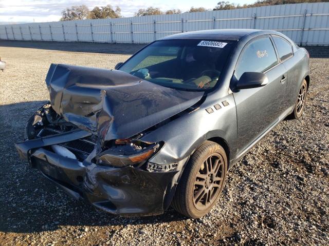 JTKDE177450036107 - 2005 TOYOTA SCION TC GRAY photo 2