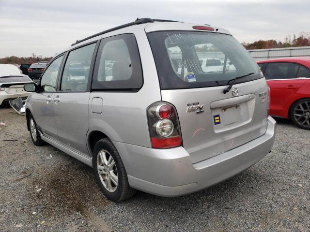 JM3LW28J560569740 - 2006 MAZDA MPV WAGON SILVER photo 3