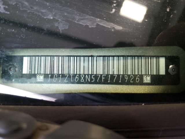 1G1ZT68N57F171926 - 2007 CHEVROLET MALIBU MAX 米色 照片 10