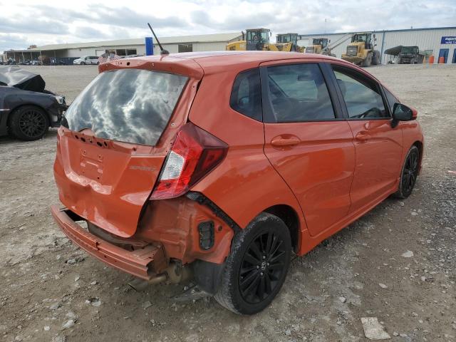 3HGGK5H63KM725236 - 2019 HONDA FIT SPORT ORANGE photo 4