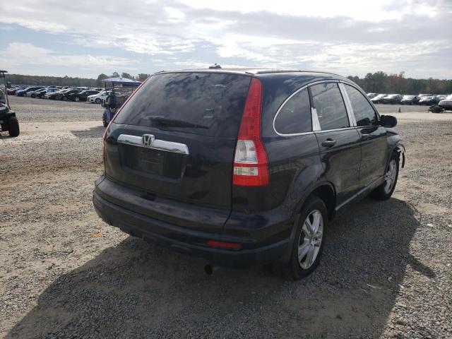 5J6RE3H76AL****** - 2010 HONDA CR-V EXL GRAY photo 4