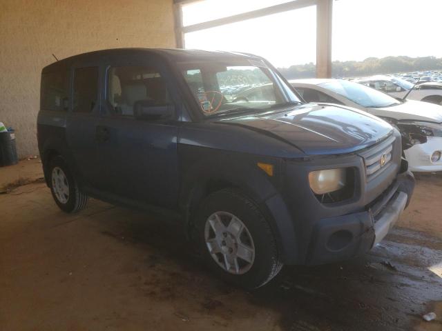 5J6YH17327L006208 - 2007 HONDA ELEMENT LX BLUE photo 1