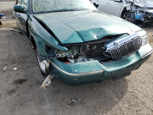 2MEFM74W61X696015 - 2001 MERCURY GRMARQUIS GREEN photo 9