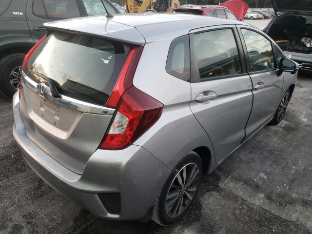 JHMGK5H70HS003471 - 2017 HONDA FIT EX SILVER photo 4